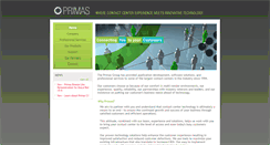 Desktop Screenshot of primas.net