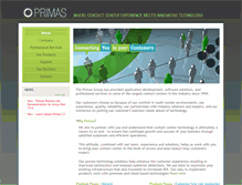 Tablet Screenshot of primas.net